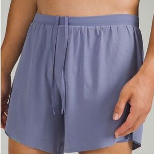 Lululemon Fast and Free Lined Short 6" Peri Purple - LARGE